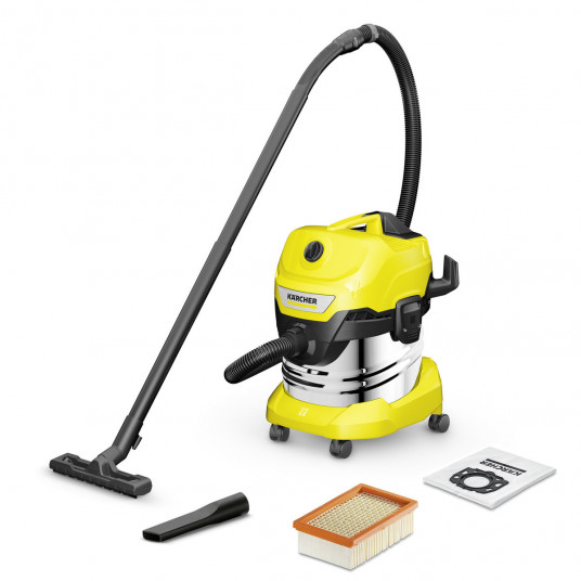 Mitrās un sausās tīrīšanas putekļu sūcējs Karcher WD 4 S V-20/5/22 (1.628-250.0)