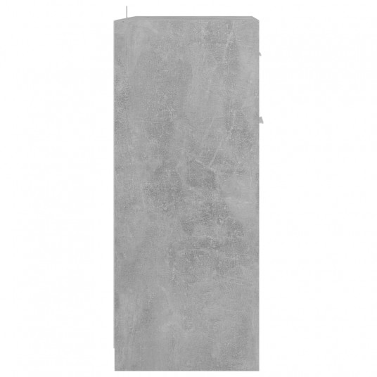 Vannasistabas skapītis, betona pelēks, 60x33x80 cm