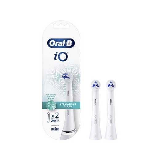 Zobu birstes uzgaļi Oral-B TG-2 Oral-B iO Specialized Clean White