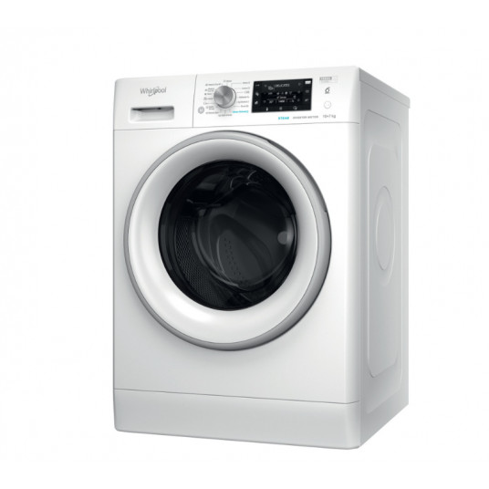 Veļas mašīna ar žāvētāju Whirlpool FFWDD 1076258 SV EE