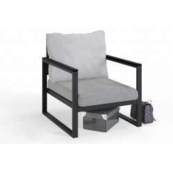 Atzveltnes krēsls Hanah Home MTLBHC70002 - Bēša