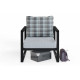 Atzveltnes krēsls Hanah Home MTLBHC70003 - Daudzkrāsains