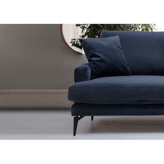 Dīvāns Hanah Home Papira - Jūras zils