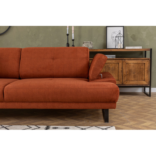 Dīvāns Hanah Home Mustang - apelsīns