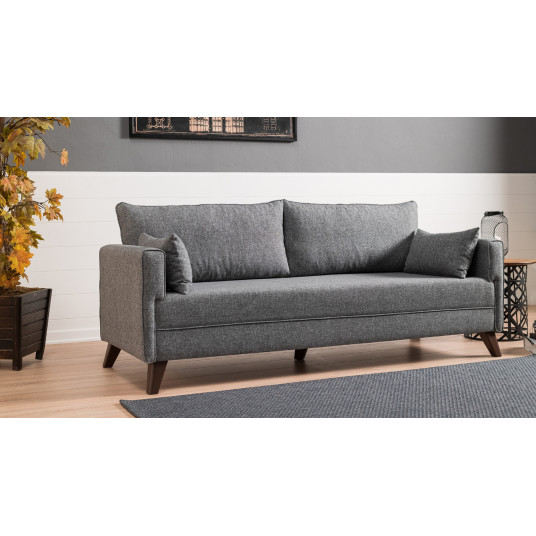 Dīvāns Hanah Home Bella Sofa For 3 Pr - Pelēks