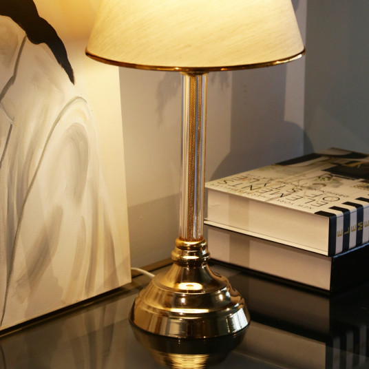 Galda lampa Opviq AYD-2980 - Bēša