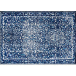 Paklājs (150 x 230) Conceptum Hypnose Dorian Chenille - Dark Blue AL 152 - Daudzkrāsains