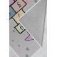 Durvju paklājs (100 x 150) Conceptum Hypnose HMNT522 - Daudzkrāsains
