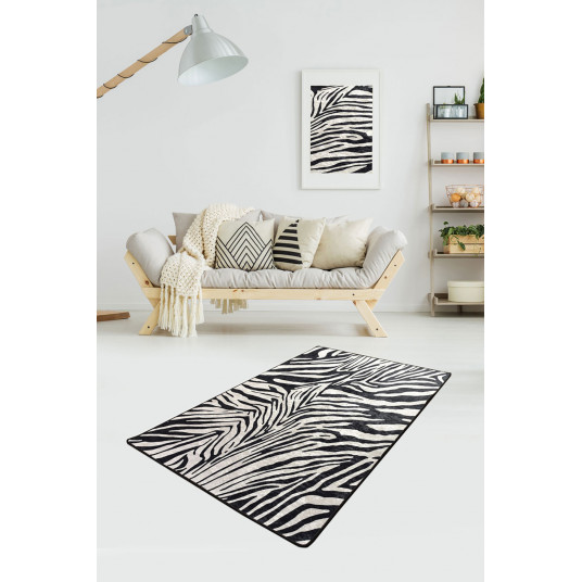 Durvju paklājs (80 x 200) Conceptum Hypnose Zebra - Daudzkrāsains