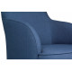 Atzveltnes krēsls Hanah Home Folly Island - Sakss zils