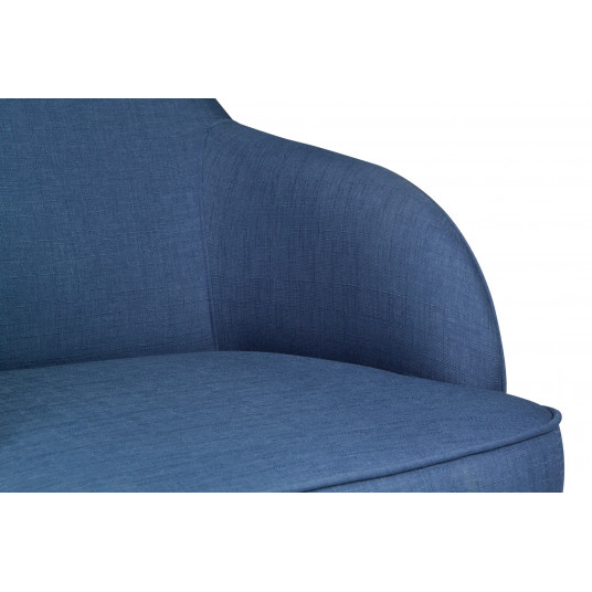 Atzveltnes krēsls Hanah Home Folly Island - Sakss zils