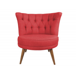 Atzveltnes krēsls Hanah Home Richland - Flīžu sarkana