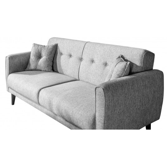 Dīvāna gultne Hanah Home Aria - Pelēks
