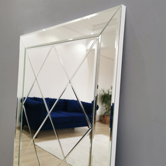 Spogulis Hanah Home A306Y - Sudrabs