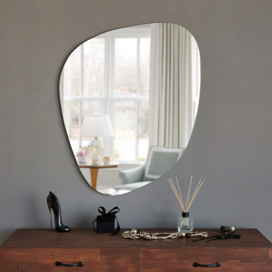 Spogulis Hanah Home Soho Ayna - Baltums