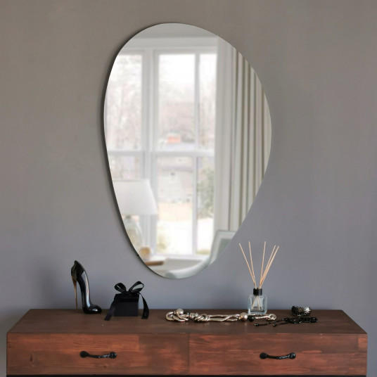 Spogulis Hanah Home Porto - Baltums