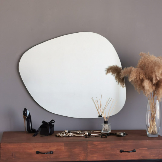 Spogulis Hanah Home Soho Ayna - Melns