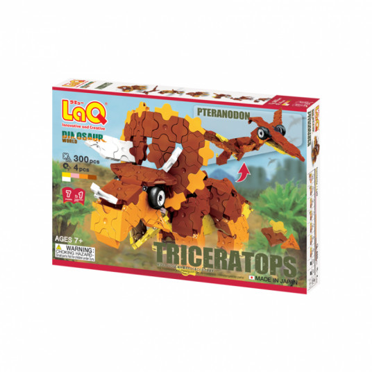 Konstruktors JAPOKO LaQ"Dinosaur World Triceratops & Pteranodon"