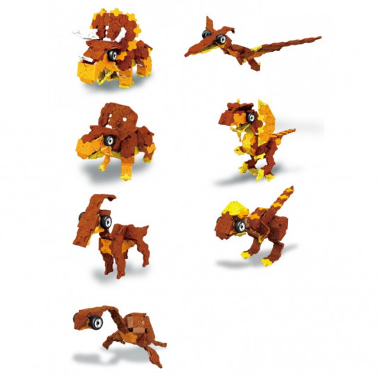 Konstruktors JAPOKO LaQ"Dinosaur World Triceratops & Pteranodon"