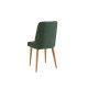 Galda un krēslu komplekts Hanah Home Vina 1070 - Atlantijas priede, zaļa