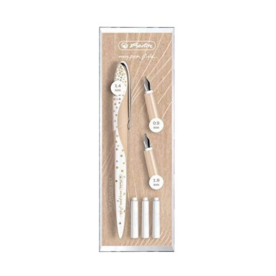 Pildspalvu komplekts kaligrāfijas stils Herlitz MY.PEN Pure Glam 50021765