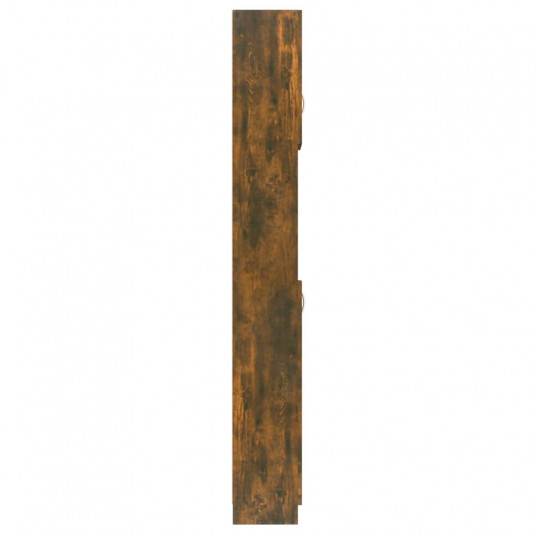 Vannasistabas skapis, ozola, 32x25,5x190 cm, inženierijas koks