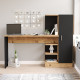 Galds Hanah Home CT2 - Atlantijas priede, melna