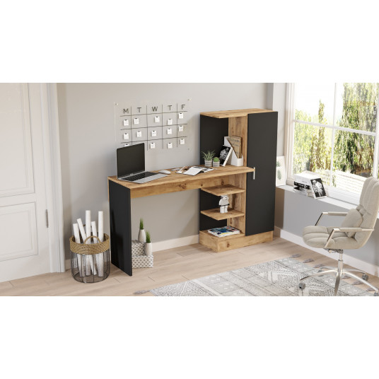 Galds Hanah Home CT2 - Atlantijas priede, melna