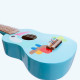 Koka ģitāra bērniem Classic world, zils