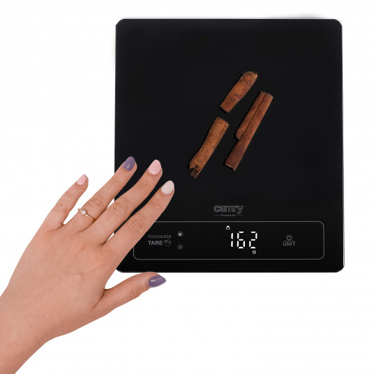 Camry virtuves svari CR 3175 Maksimālais svars 15 kg, Graduācija 1 g, Displeja tips LED, Melns