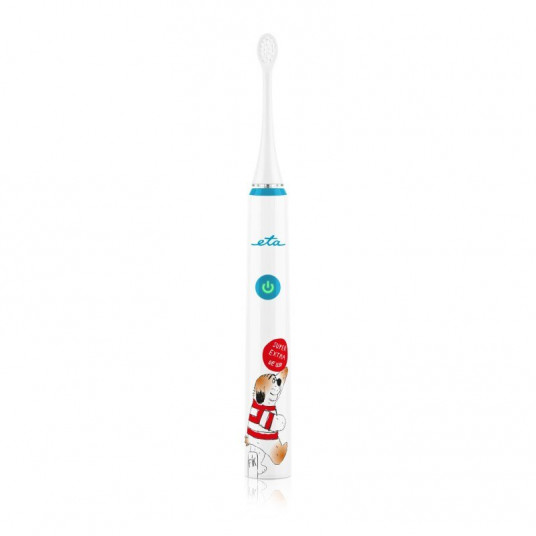 ETA Sonetic Kids zobu birste ETA070690000 Uzlādējama, Bērniem, Zobu tīrīšanas režīmi 4, zila/balta