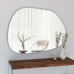 Spogulis Hanah Home Amorphous - Caurspīdīgs