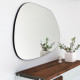 Spogulis Hanah Home Amorphous - Caurspīdīgs