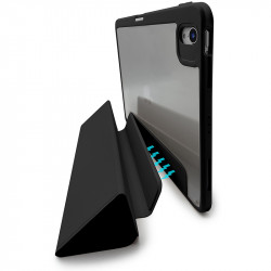 Zeta Smart maciņš PURO priekš iPad mini 6 (2021), noņemams magnētiskais atloks, Apple zīmuļa turētājs, melns / IPAD15ZETASMBLK