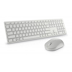 Dell Pro bezvadu tastatūra un pele — KM5221W — US International (QWERTY) — balta