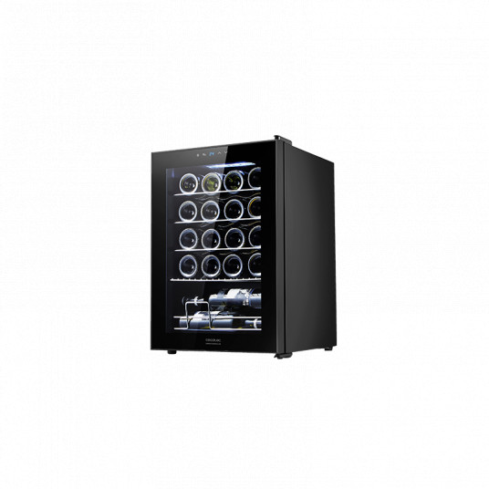 Vīna ledusskapis  Cecotec GrandSommelier 20000 Black Compressor