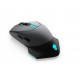 Gaming pele Dell Alienware Gaming Mouse AW610M Wireless wired optical, Dark Grey