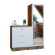 Kumode Kalune Design CC6, balta/koka