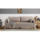 Dīvāna gultne Hanah Home Bella Sofa Bed - Krēms