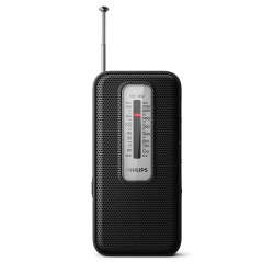 Philips portatīvais radio TAR1506/00, FM/MW, darbojas ar baterijām, analogā skaņošana