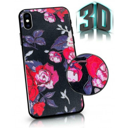 Mocco Flowers Back Case 3D for Apple Iphone 11 MAX Black