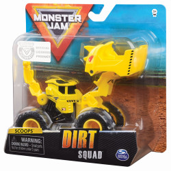 MONSTER JAM buldozers 1:64 Dirt Squad, assort., 6055226