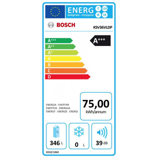 Ledusskapis Bosch KSV36VLDP