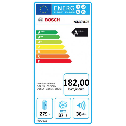 Ledusskapis Bosch KGN39VLDB