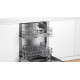 Iebūvējamā trauku mazgājamā mašīna  Bosch SMV2ITX16E