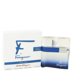 Salvatore Ferragamo F Free Time Eau De Toilette Spray 100 ml for Men