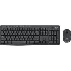 Klaviatūra ar peli Logitech MK295 Graphite (ENG)