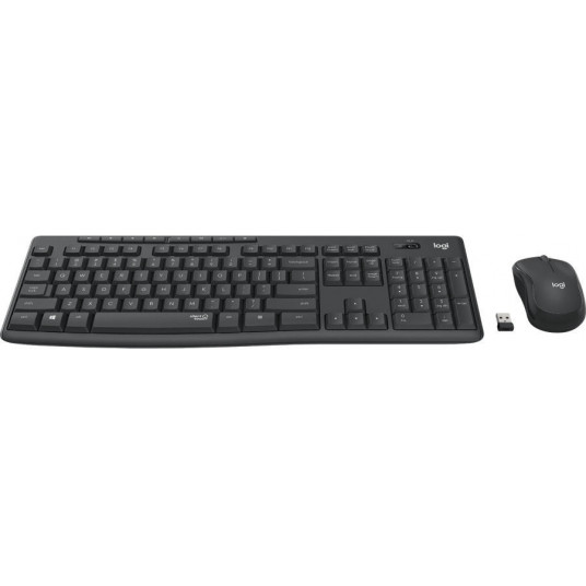 Klaviatūra ar peli Logitech MK295 Graphite (ENG)