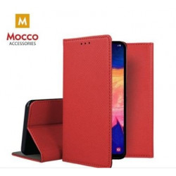 Mocco Smart Magnet grāmatu futrālis Samsung Galaxy S22 Ultra 5G Red