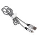 Tracer Lighting USB 2.0 Iphone AM 1m black silver 46268